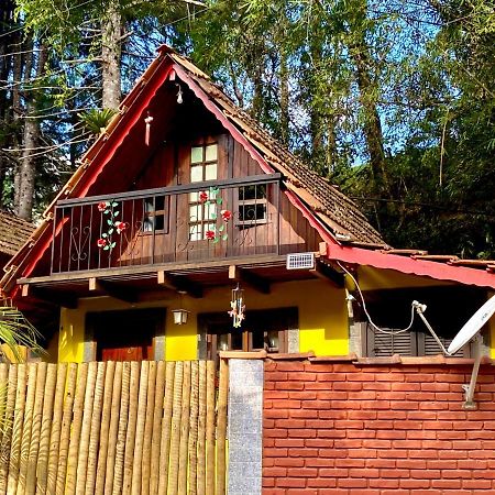 Chale 1 Alto Na Montanha, Com Lareira E Wi-Fi Apartment Visconde De Maua Bagian luar foto