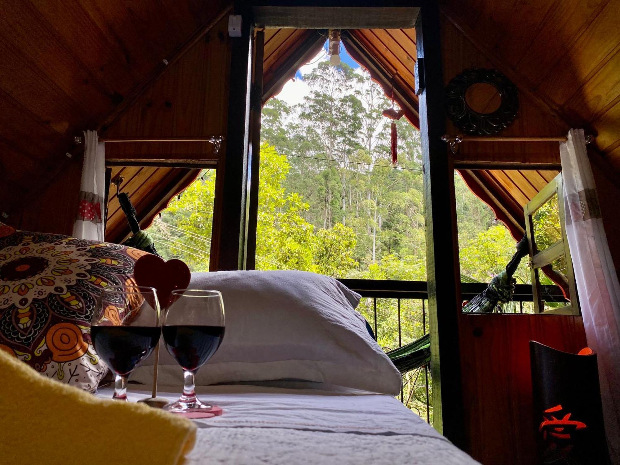 Chale 1 Alto Na Montanha, Com Lareira E Wi-Fi Apartment Visconde De Maua Bagian luar foto