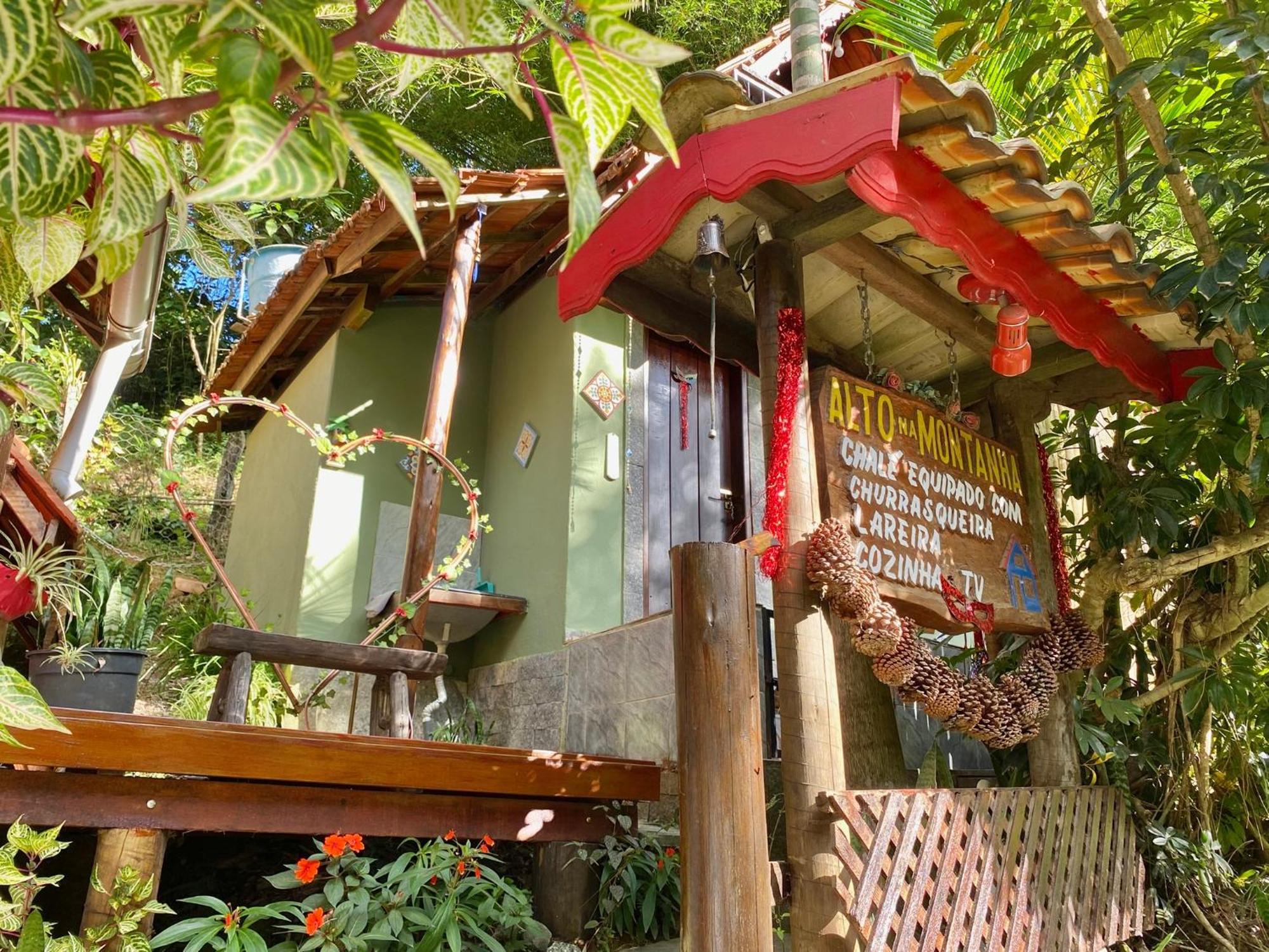 Chale 1 Alto Na Montanha, Com Lareira E Wi-Fi Apartment Visconde De Maua Bagian luar foto