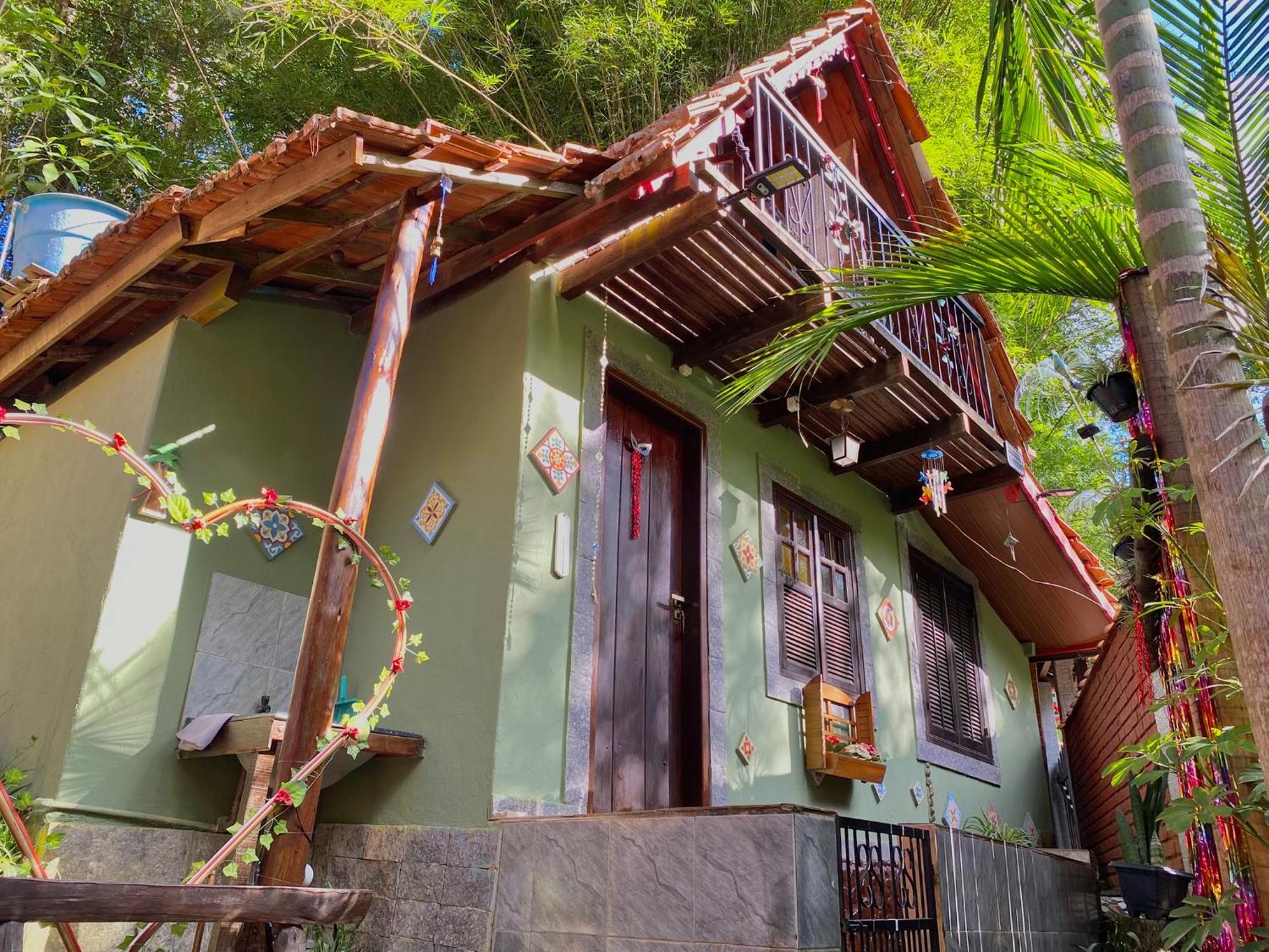Chale 1 Alto Na Montanha, Com Lareira E Wi-Fi Apartment Visconde De Maua Bagian luar foto